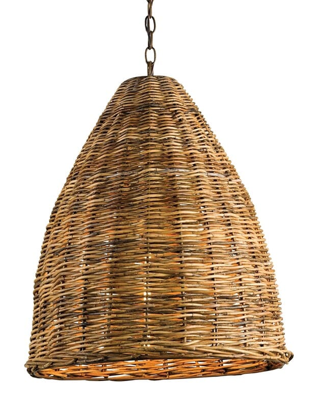 24" Basket Pendant in Natural