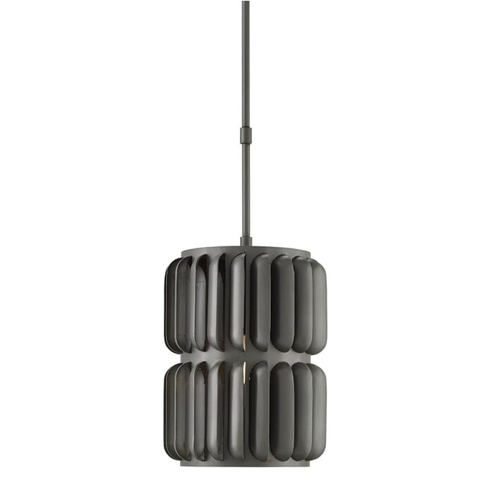 Currey & Company Turbina Pendant Light in Hiroshi Gray Currey & Company Turbina Pendant Light in Hiroshi Gray