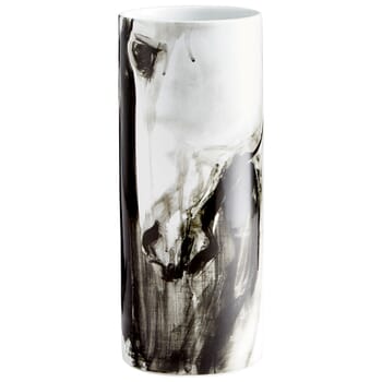 Cyan Design Stallion Vase in Black And White