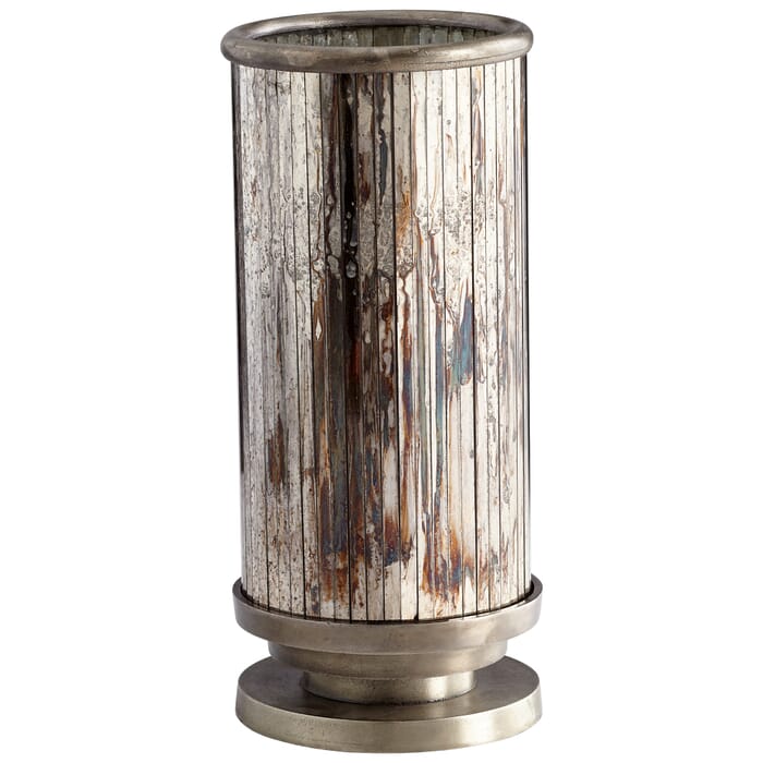 Cyan Design Large Kensington Vase in Nickel Cyan Design Large Kensington Vase in Nickel