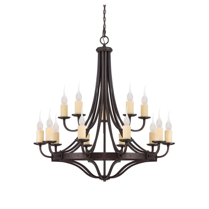 Savoy House Elba Mediterranean Chandelier in Oiled Copper Savoy House Elba Mediterranean Chandelier in Oiled Copper
