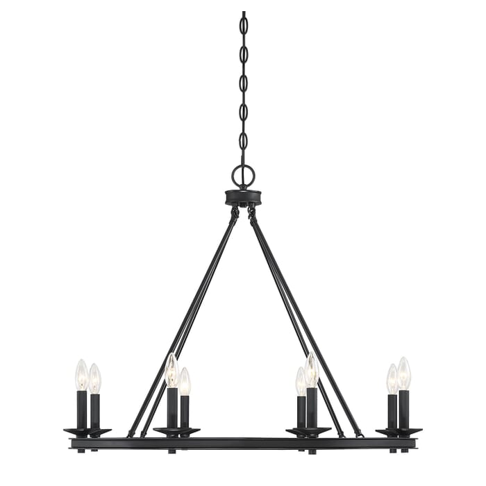 Savoy House Middleton 8-Light Chandelier in Classic Bronze Savoy House Middleton 8-Light Chandelier in Classic Bronze