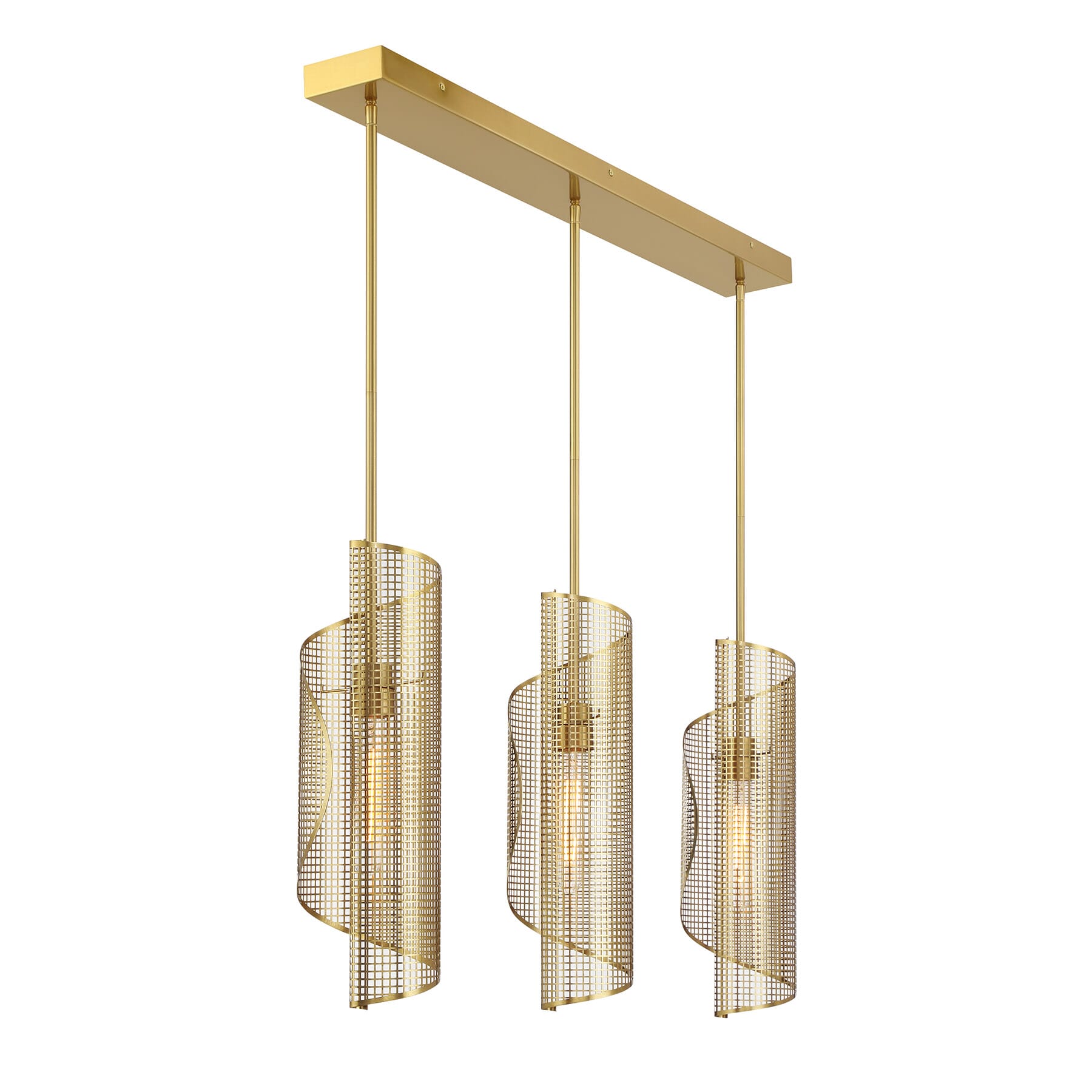 Hillbourne 3-Light Linear Chandelier - Picture 12 of 15