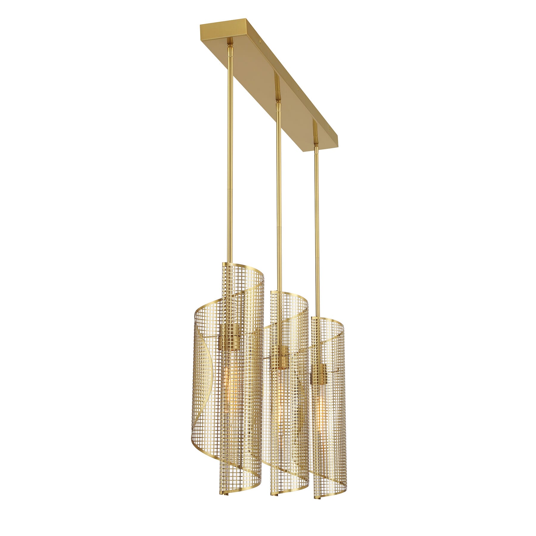 Hillbourne 3-Light Linear Chandelier - Picture 13 of 15