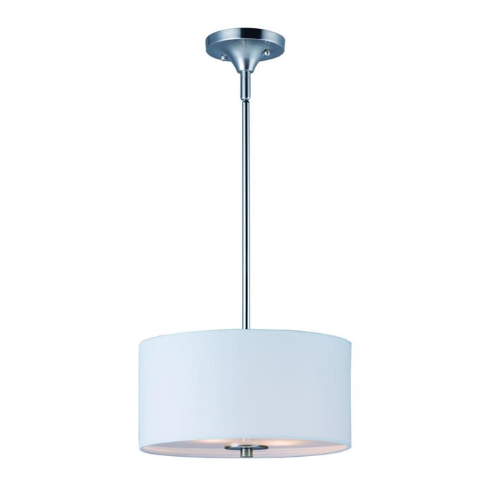 Maxim Lighting Bongo 2-Light 2-Light Semi-Flush Mount in Satin Nickel Maxim Lighting Bongo 2-Light 2-Light Semi-Flush Mount in Satin Nickel