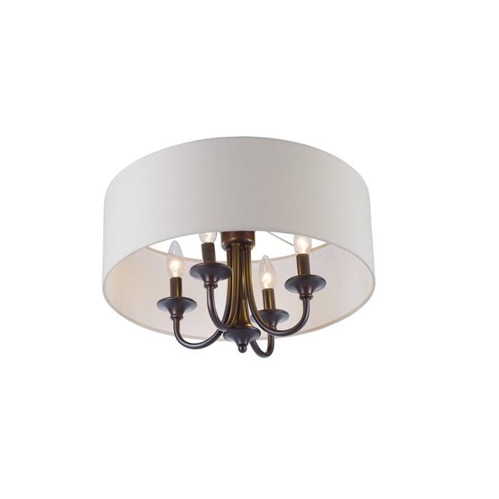 Maxim Lighting Bongo 4-Light 4-Light Semi-Flush Mount in Oil Rubbed Bronze Maxim Lighting Bongo 4-Light 4-Light Semi-Flush Mount in Oil Rubbed Bronze