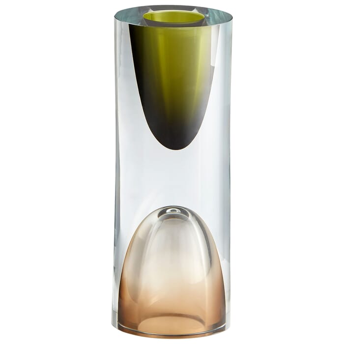 Cyan Design Small Majeure Vase in Brown And Green Cyan Design Small Majeure Vase in Brown And Green