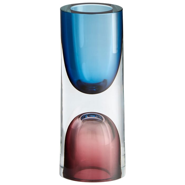 Cyan Design Small Majeure Vase in Purple And Blue Cyan Design Small Majeure Vase in Purple And Blue