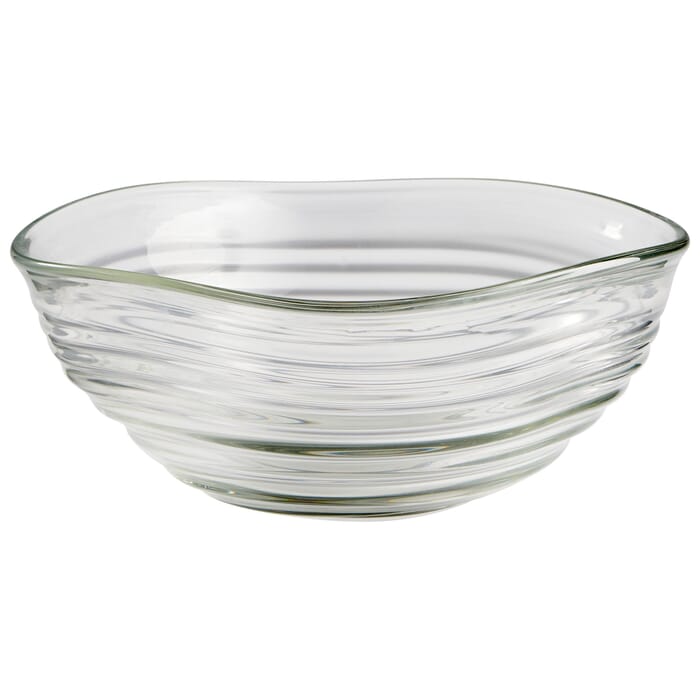Cyan Design Small Wavelet Bowl in Clear Cyan Design Small Wavelet Bowl in Clear