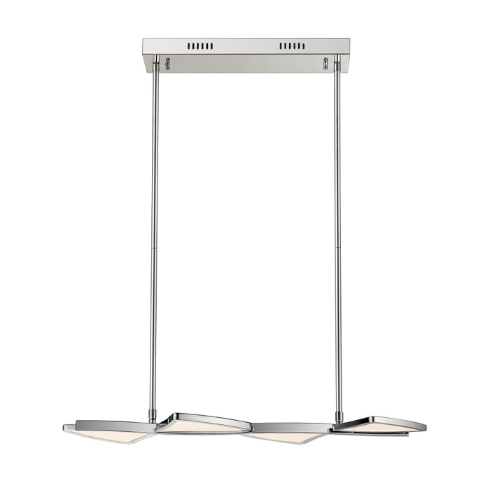 Z-Lite Aeon 1-Light Chandelier In Chrome Z-Lite Aeon 1-Light Chandelier In Chrome