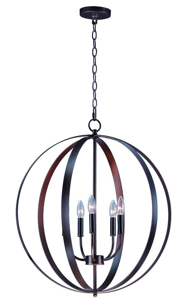 Provident 5-Light Globe Pendant in Oil Rubbed Bronze