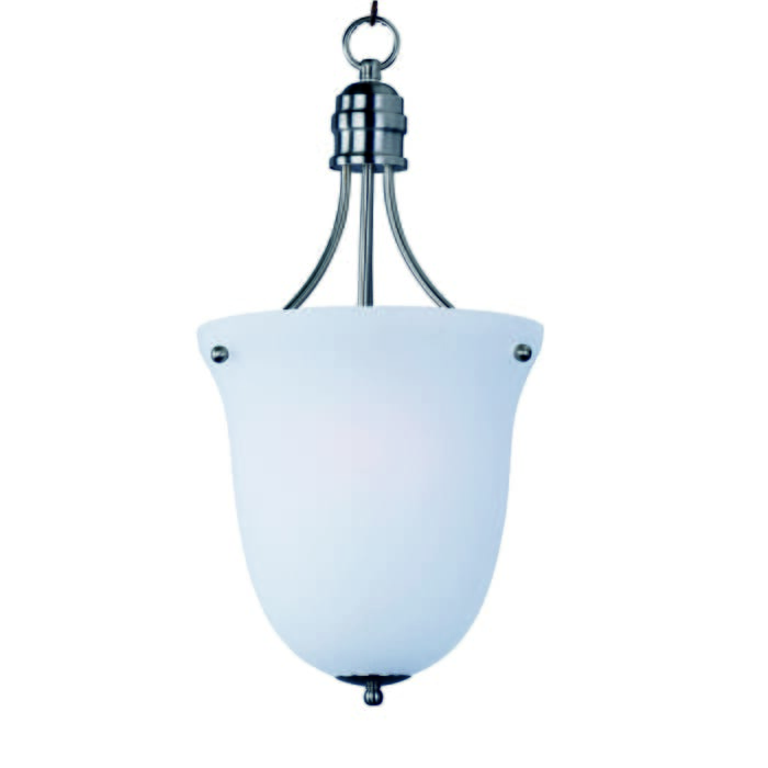 Maxim Lighting Logan 12.75" 3-Light Entry Foyer Pendant in Satin Nickel Maxim Lighting Logan 12.75" 3-Light Entry Foyer Pendant in Satin Nickel