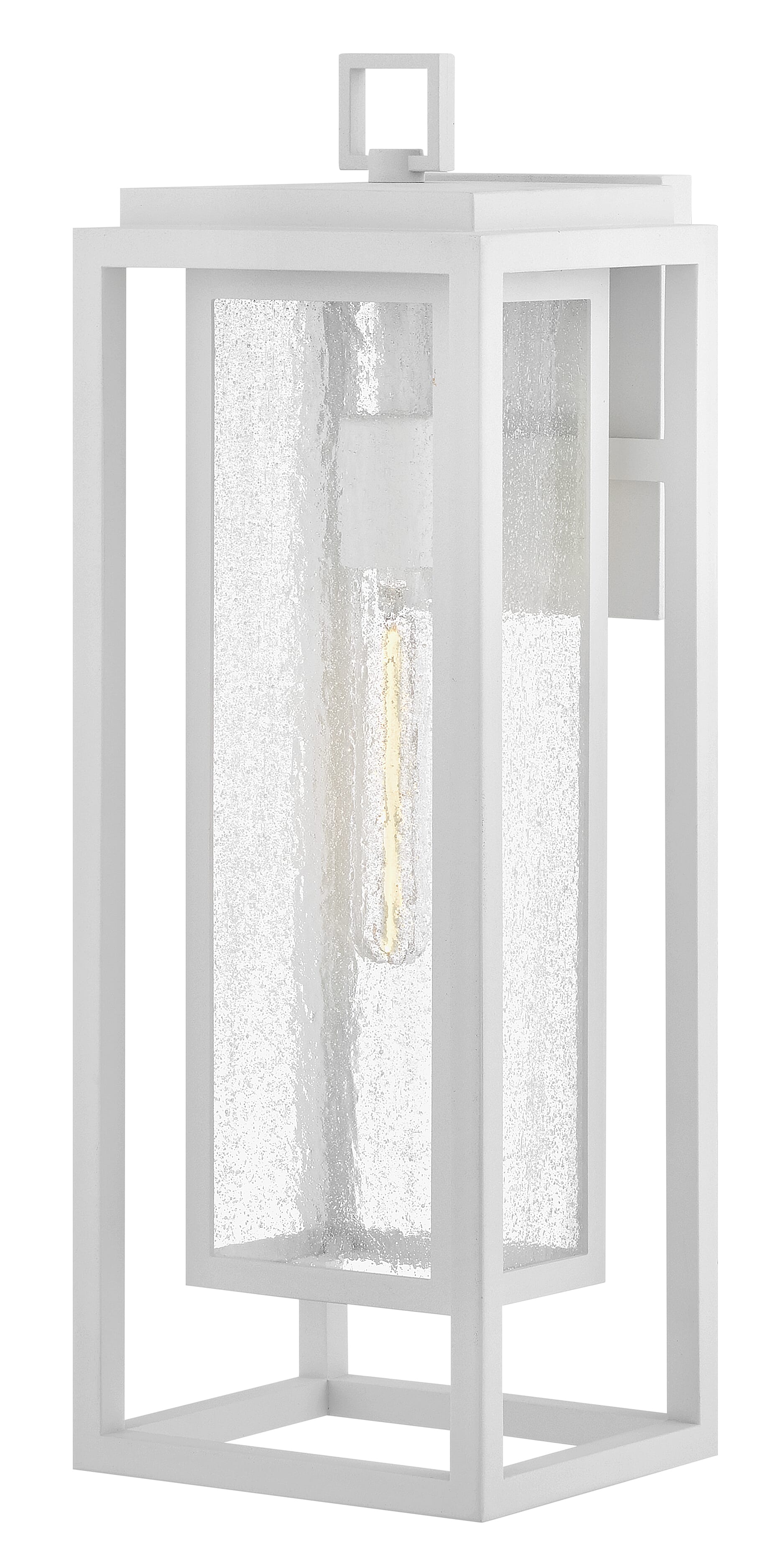 Textured White LED Wall Mount from the Republic Collection