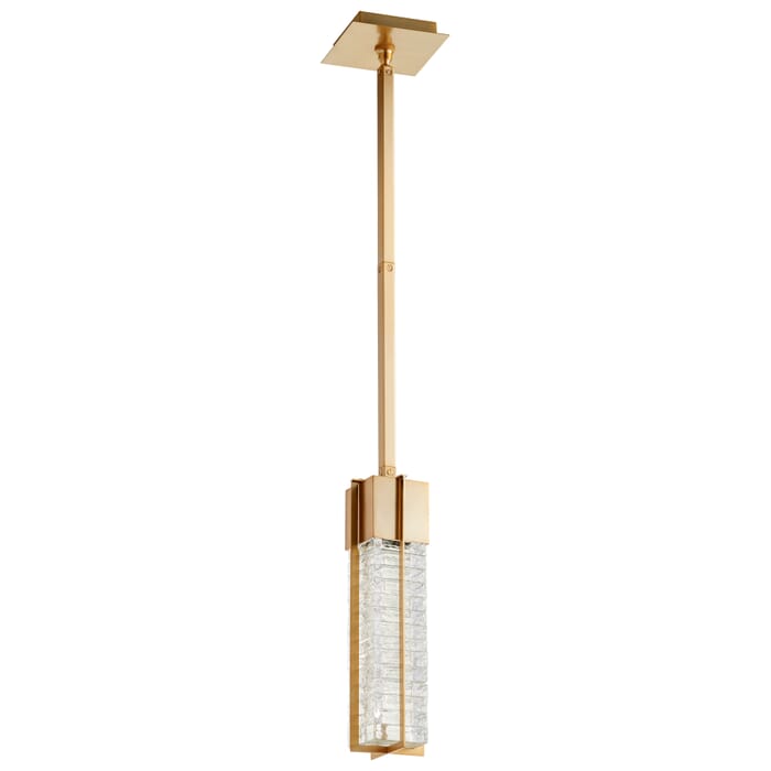 Cyan Design Kallick 1-Light Mini Pendant in Aged Brass Cyan Design Kallick 1-Light Mini Pendant in Aged Brass