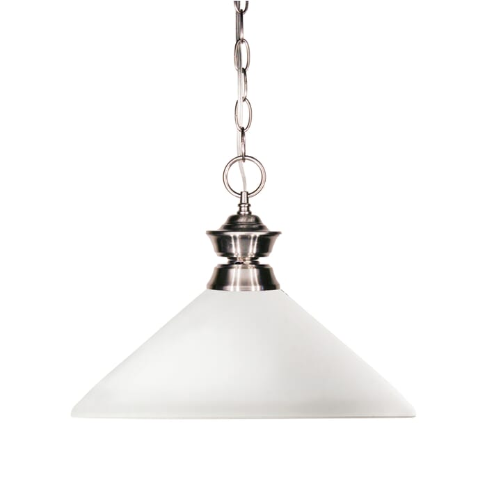 Z-Lite Shark 1-Light Pendant Light In Brushed Nickel Z-Lite Shark 1-Light Pendant Light In Brushed Nickel