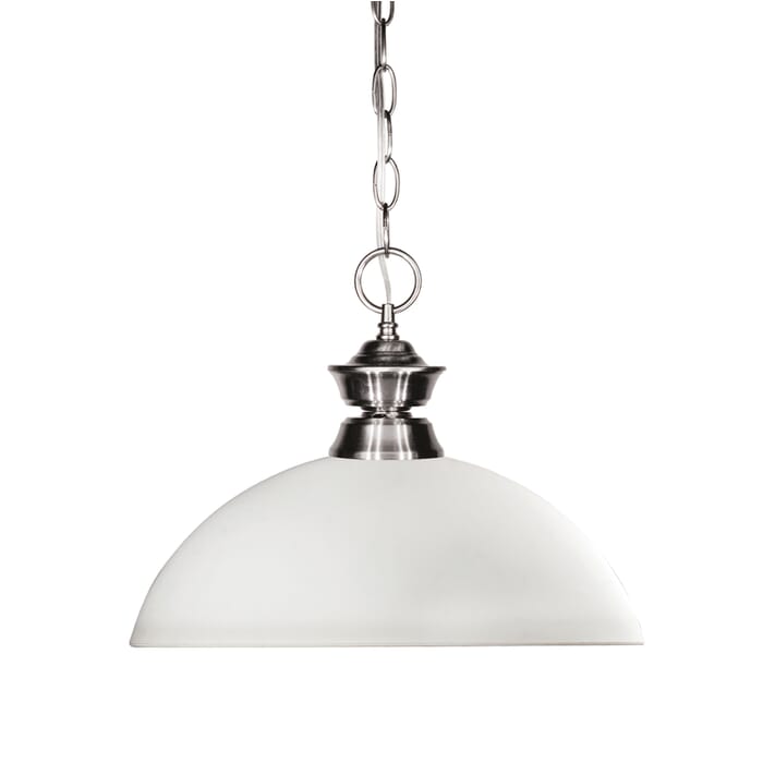 Z-Lite Shark 1-Light Pendant Light In Brushed Nickel Z-Lite Shark 1-Light Pendant Light In Brushed Nickel