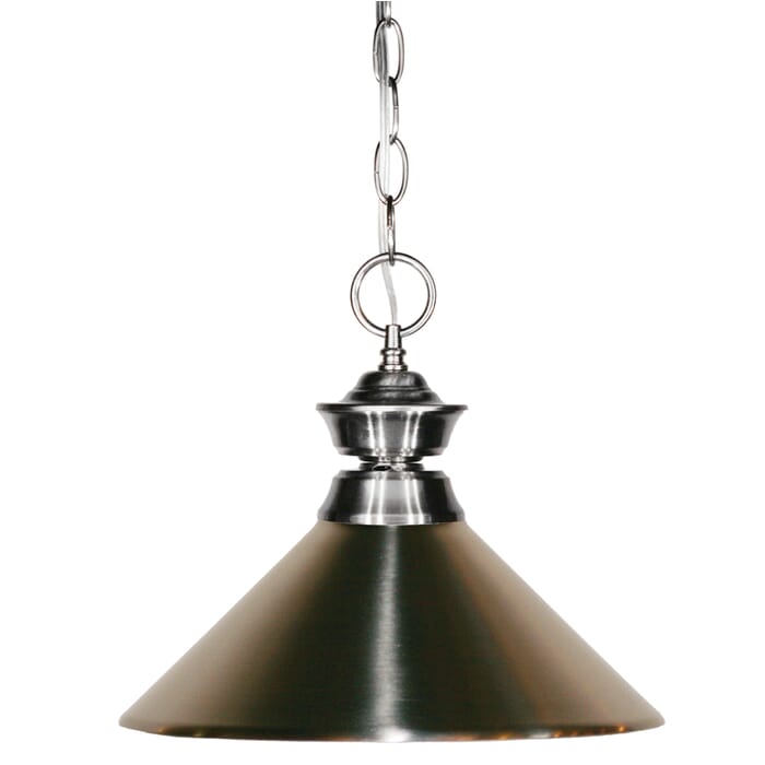 Z-Lite Pendant Lights 1-Light Pendant Light In Brushed Nickel Z-Lite Pendant Lights 1-Light Pendant Light In Brushed Nickel