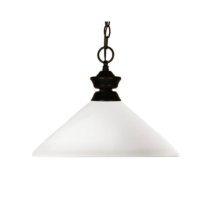 Z-Lite Chance with Aztec 1-Light Pendant Light In Bronze Z-Lite Chance with Aztec 1-Light Pendant Light In Bronze