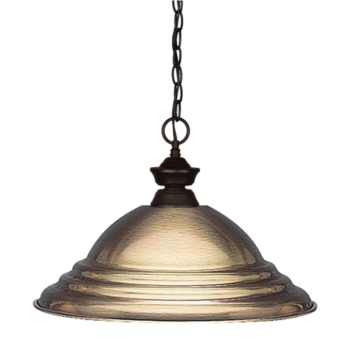 Z-Lite Shark 1-Light Pendant Light In Bronze Z-Lite Shark 1-Light Pendant Light In Bronze