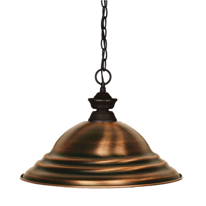 Z-Lite Shark 1-Light Pendant Light In Bronze Z-Lite Shark 1-Light Pendant Light In Bronze