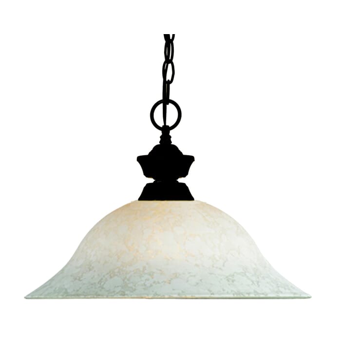 Z-Lite Pendant Lights 1-Light Pendant Light In Bronze Z-Lite Pendant Lights 1-Light Pendant Light In Bronze