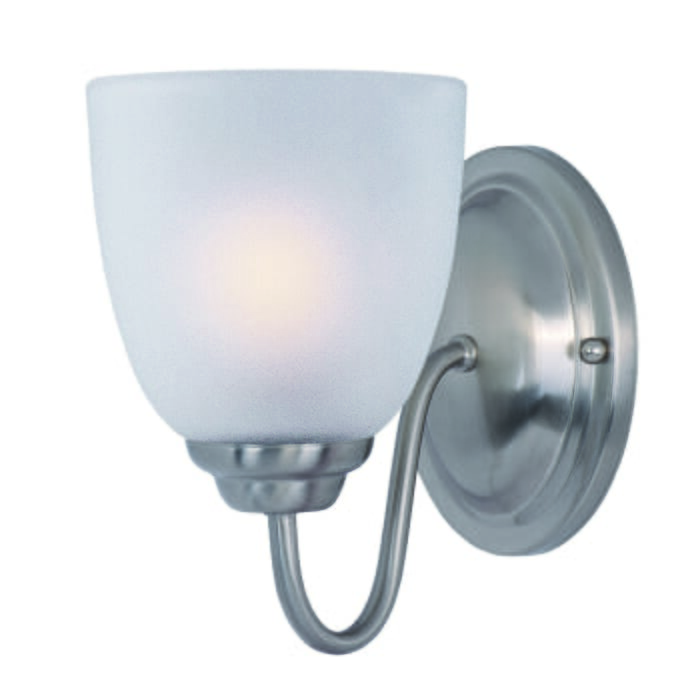 Maxim Lighting Stefan Wall Sconce in Satin Nickel Finish Maxim Lighting Stefan Wall Sconce in Satin Nickel Finish