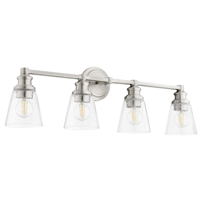 Four Light Vanity by Quorum Four Light Vanity by Quorum