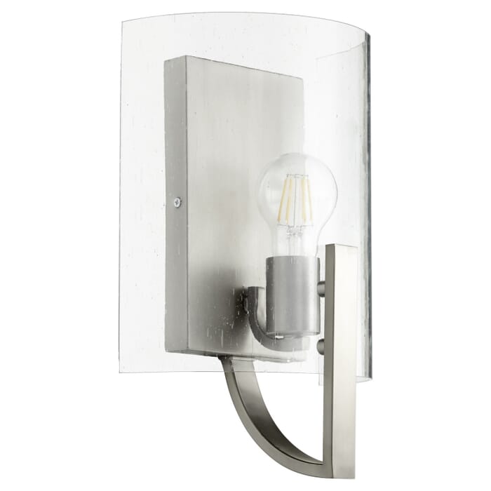One Light Wall Sconce by Quorum One Light Wall Sconce by Quorum