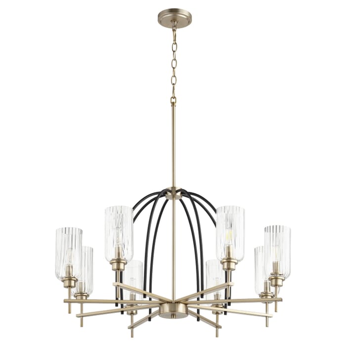 Eight Light Chandelier by Quorum Eight Light Chandelier by Quorum