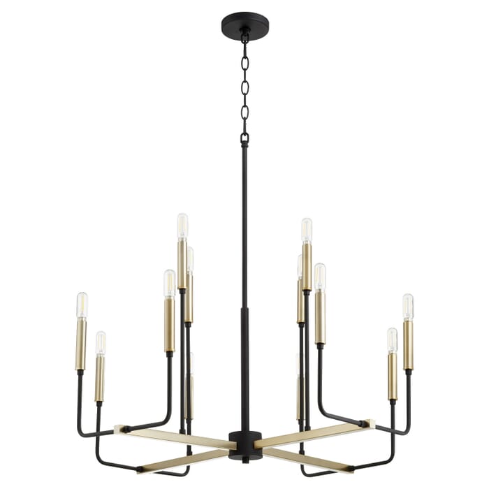 12 Light Chandelier by Quorum 12 Light Chandelier by Quorum
