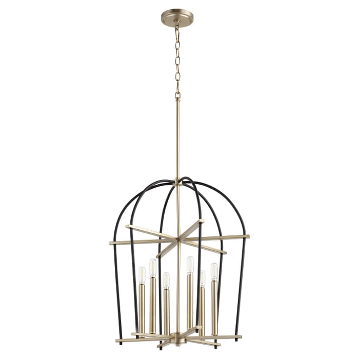 Six Light Entry Pendant by Quorum Six Light Entry Pendant by Quorum