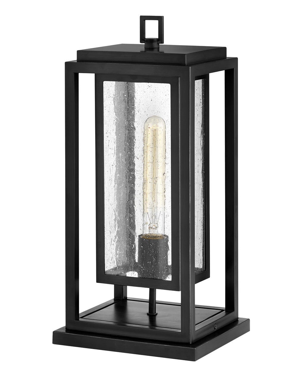 Westlake 3-Lt 28" Outdoor Post Mount in Black