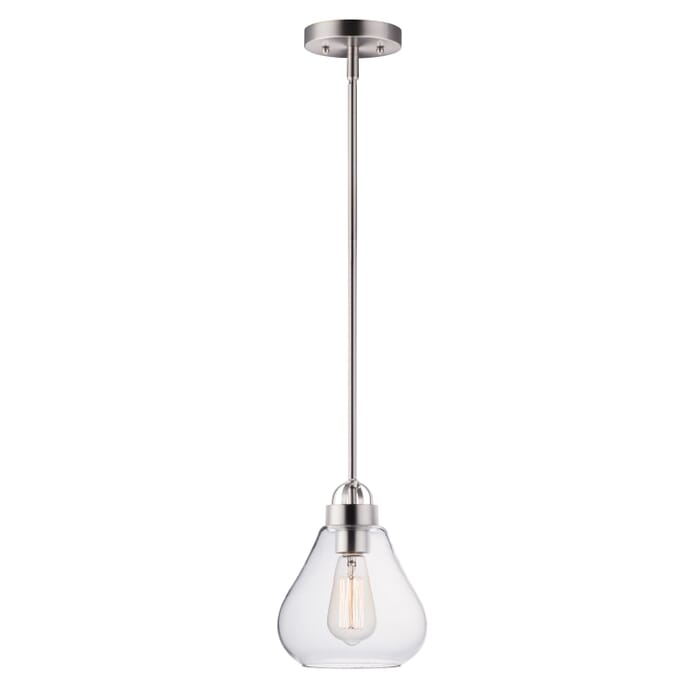 Maxim Dianne Pendant Light in Satin Nickel Maxim Dianne Pendant Light in Satin Nickel