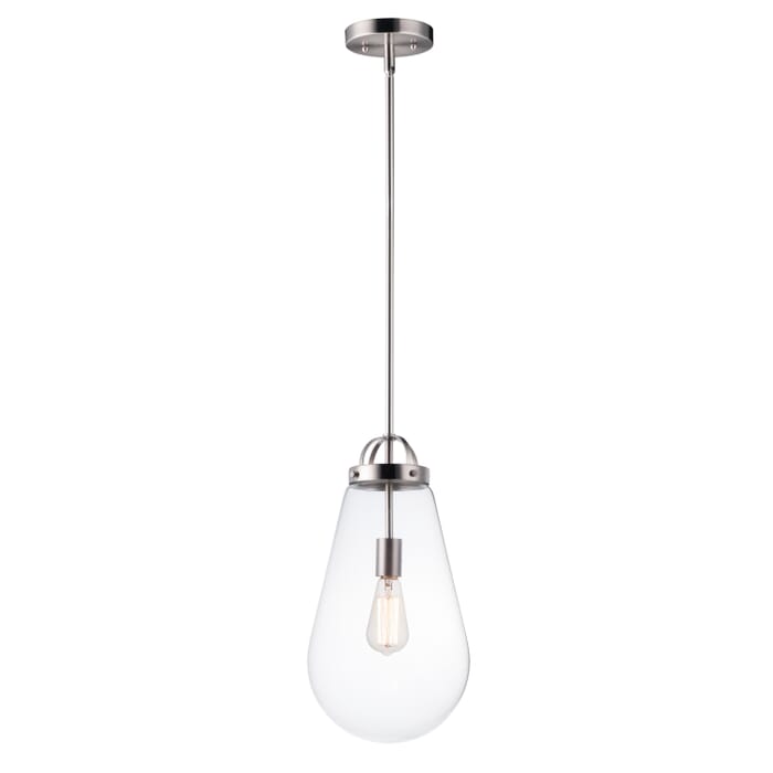 Maxim Nyla Pendant Light in Satin Nickel Maxim Nyla Pendant Light in Satin Nickel