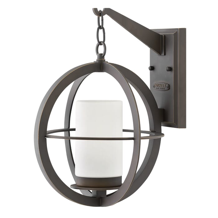Hinkley Compass 1-Light Outdoor Medium Wall Mount in Oil Rubbed Bronze Hinkley Compass 1-Light Outdoor Medium Wall Mount in Oil Rubbed Bronze