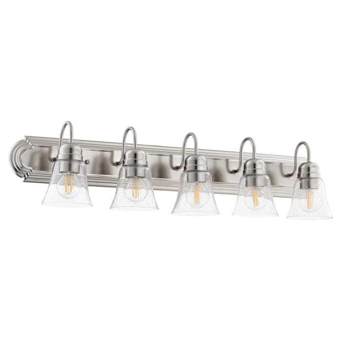 Five Light Vanity by Quorum Five Light Vanity by Quorum