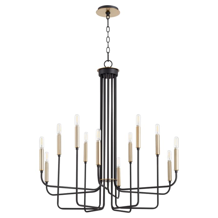 12 Light Chandelier by Quorum 12 Light Chandelier by Quorum