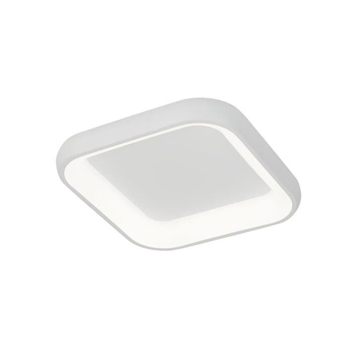 Acryluxe Flush-Mount in White Acryluxe Flush-Mount in White