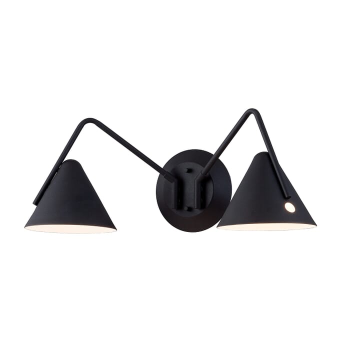Zag Wall Sconce in Black Zag Wall Sconce in Black
