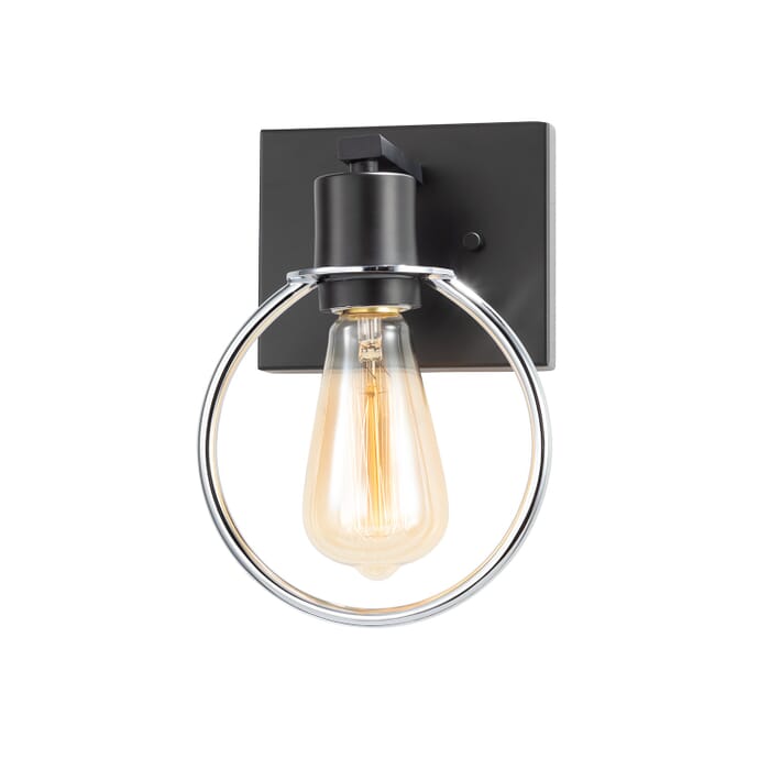 Volta 1-Light Wall Sconce in Bronze / Dark Volta 1-Light Wall Sconce in Bronze / Dark