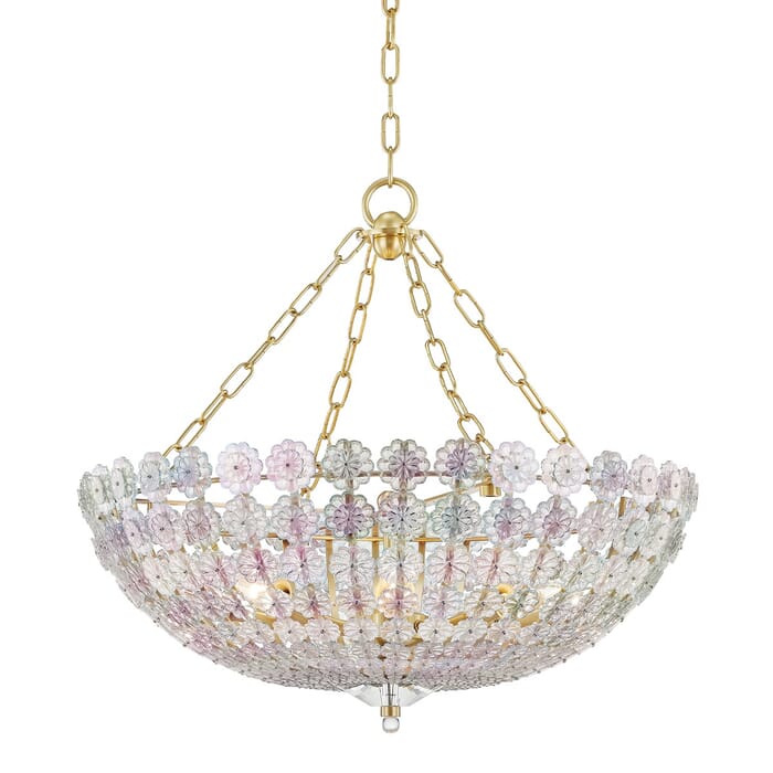 Eight Light Chandelier by Hudson Valley Eight Light Chandelier by Hudson Valley