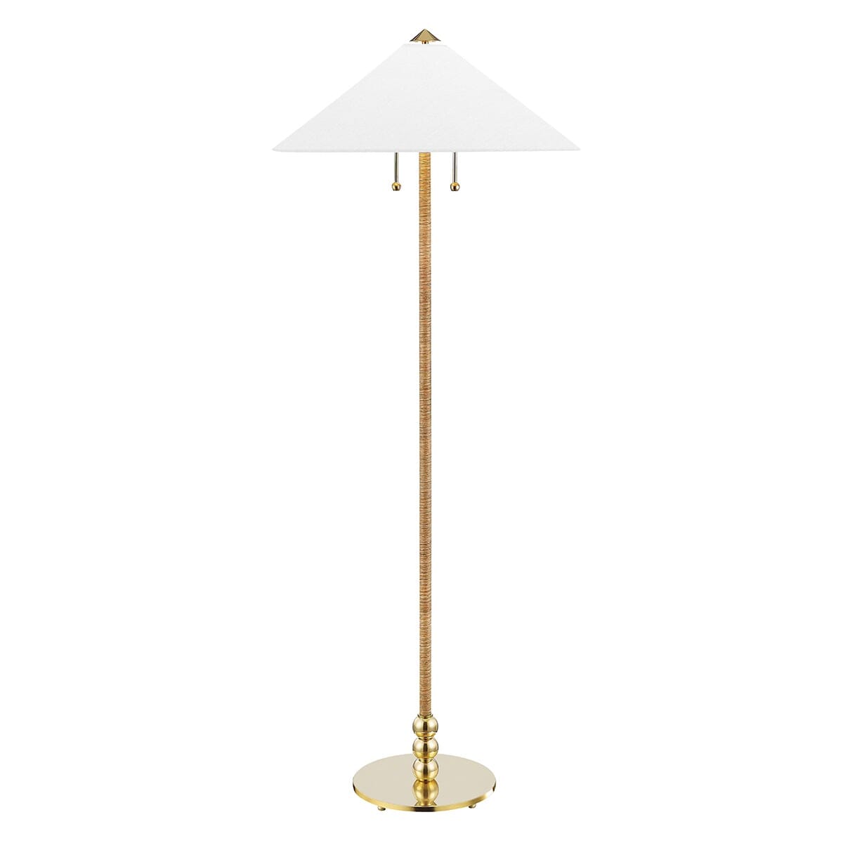 Two Light Floor Lamp