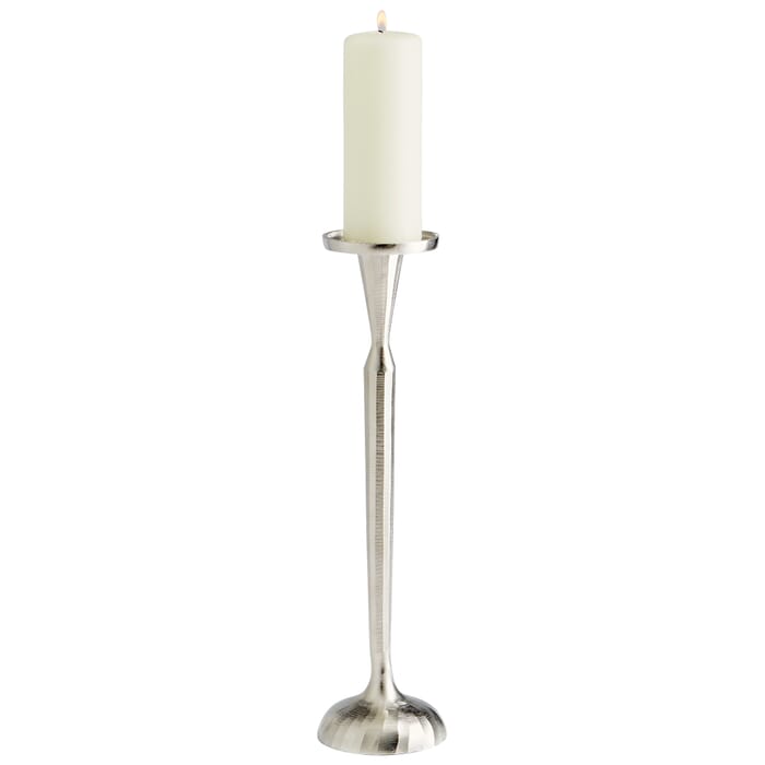 Cyan Design Small Reveri Candleholder in Nickel Cyan Design Small Reveri Candleholder in Nickel
