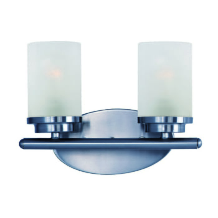 Maxim Lighting Corona 12" 2-Light Bathroom Vanity Light in Polished Chrome Maxim Lighting Corona 12" 2-Light Bathroom Vanity Light in Polished Chrome