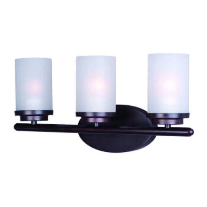 Maxim Lighting Corona 19.25" 3-Light Bathroom Vanity Light in Oil Rubbed Bronze Maxim Lighting Corona 19.25" 3-Light Bathroom Vanity Light in Oil Rubbed Bronze