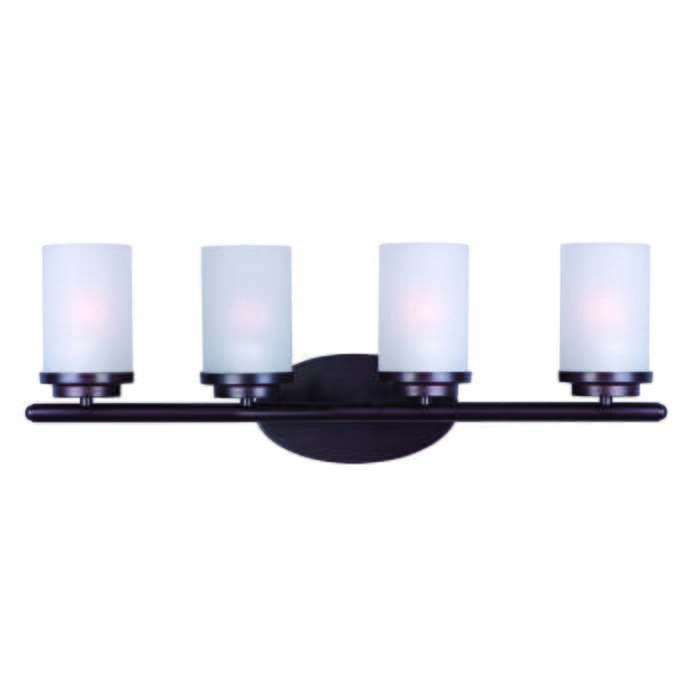 Maxim Lighting Corona 26.25" 4-Light Bathroom Vanity Light in Oil Rubbed Bronze Maxim Lighting Corona 26.25" 4-Light Bathroom Vanity Light in Oil Rubbed Bronze