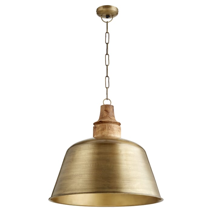 One Light Pendant by Quorum One Light Pendant by Quorum