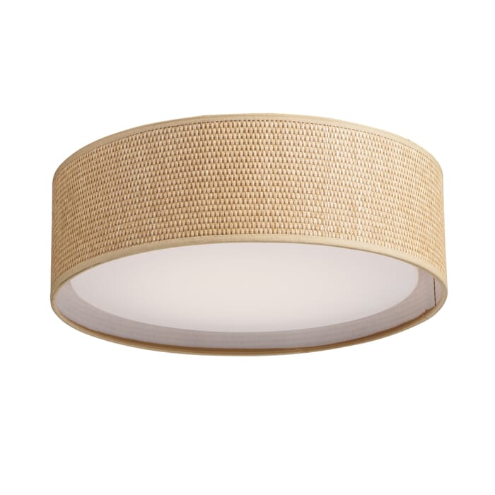 Maxim Prime Ceiling Light in Grass Cloth Maxim Prime Ceiling Light in Grass Cloth