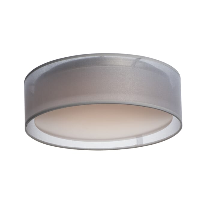 Maxim Prime Ceiling Light in White Organza Maxim Prime Ceiling Light in White Organza