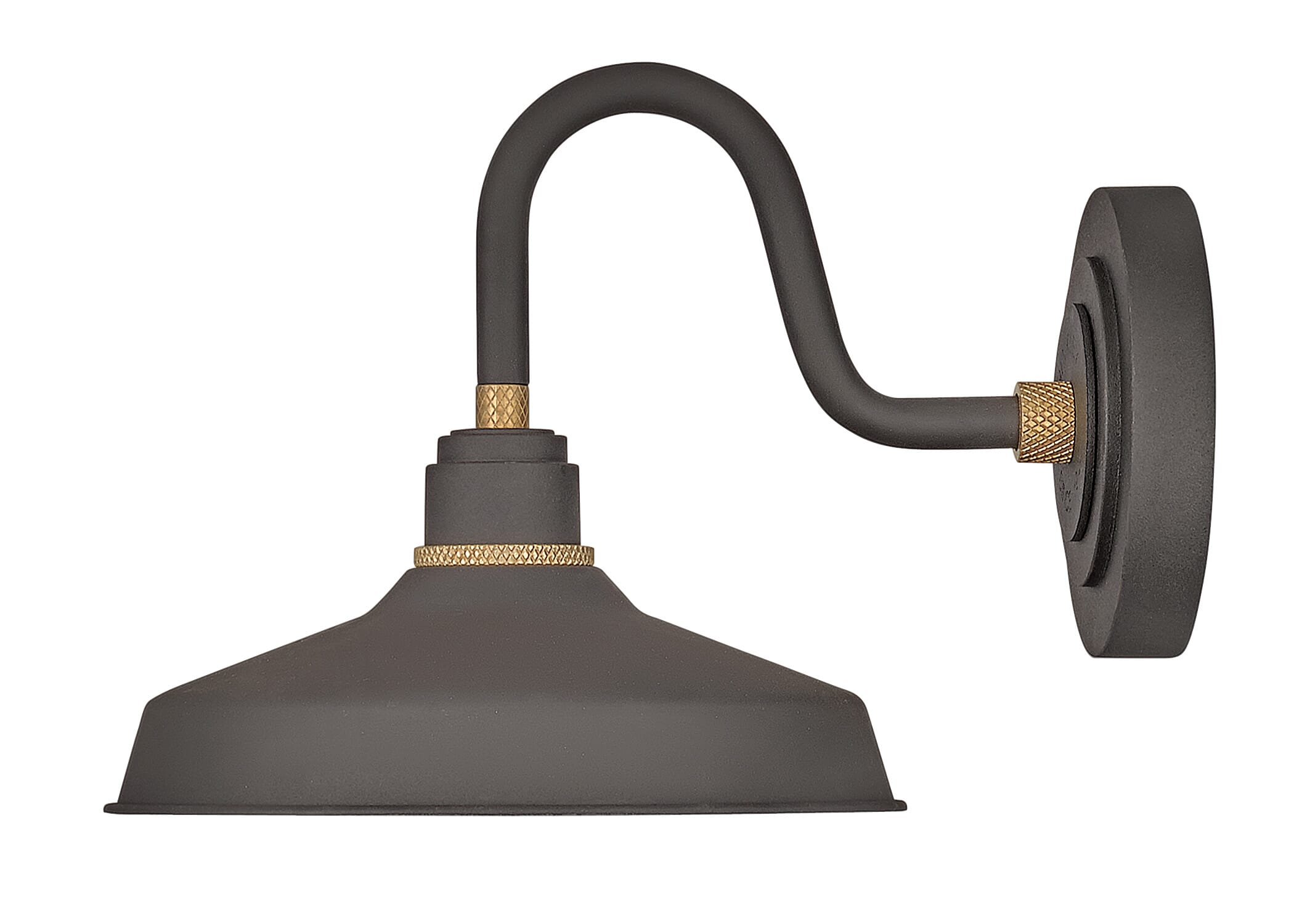 Museum Bronze LED Outdoor Lantern from the Foundry Classic Collection